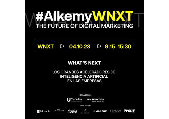 Foto Alkemy reúne a los grandes aceleradores de la IA en la III Edición The Future Of Digital Marketing.